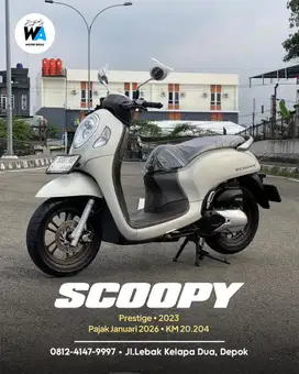 Cash/Kredit Honda Scoopy Prestige Tahun 2023