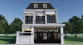 Rumah Mewah Modern Classic 4KT di Sengkaling Malang, Bonus Lengkap
