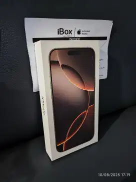 IPHONE 16 PRO MAX DESSERT TITANIUM 256GB RESMI IBOX