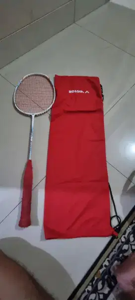 Raket victor k220H + tas+ senar BG66 ultimax