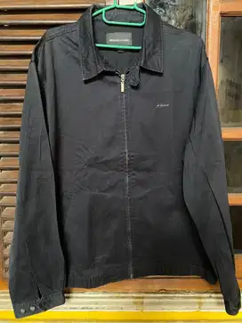 Jaket canvas brand frjeans clasik size L XL