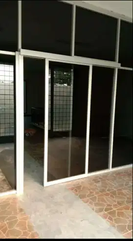 Kusen aluminium rolling door folding gate