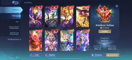 Akun Mobile Legend Kolektor Sultan