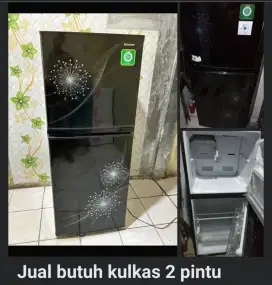 Jual kulkas 2 pintu normal dingin beku cepat merk SHARP