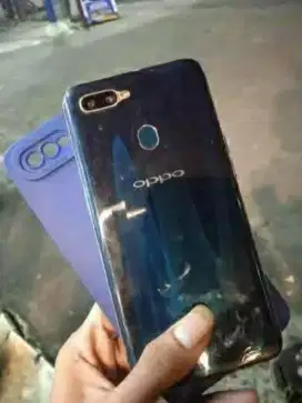 OPPO A7, RAM 4/64GB (MINUS RETAK 1 GARIS)