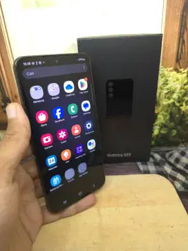 Samsung S23 5G 8/256 Sein fullset mlusss 98%, lancar jayaa