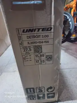 Sepeda MTB United Detroit 2.00 Baru Warna biru doff