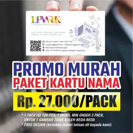 pakrt kartu nama murah