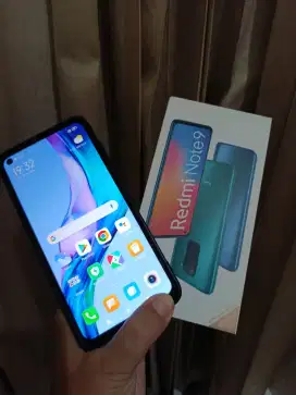 HpRedmi note 9 ram 6/128 siap pakai Nego