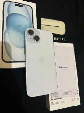 IPHONE 15 128GB BLUE IBOX PEMAKAIAN SINGKAT