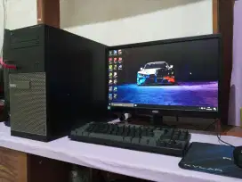 Pc gaming intel core i5 + vga nvidia 2gb + ram 8gb + monitor 20in dell