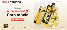 NUBIA NEO 3 GT 5G x freefire | HPBARU, SEGEL, RESMI