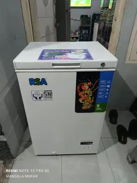 Rsa frezeer box 100 liter ori mulus