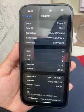 Dijual apa adanya masih kepakai atau tuker tambah