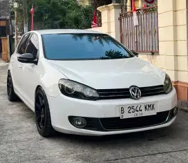 VW GOLF MK 6 TSI 2012 PUTIH