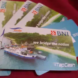 Tap cash BNI kreta parkir busway tol  jeklinko dll