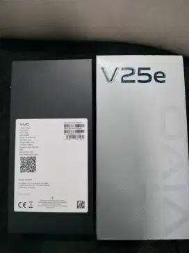 Dijual hp second Vivo 25e 256 GB barang mulus kondisi semua lengkap