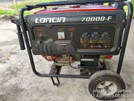 Genset lonchin 5500 watt siap kerja