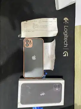 Iphone 11 64gb ibox warna black