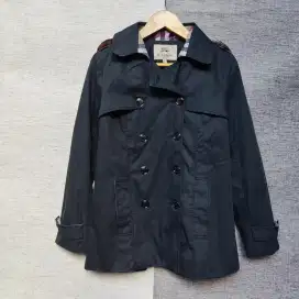 Women Coat jaket Burberry London heritage Size L