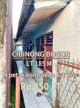 Dijual Rumah Kontrakan dan Kios Tempat Usaha