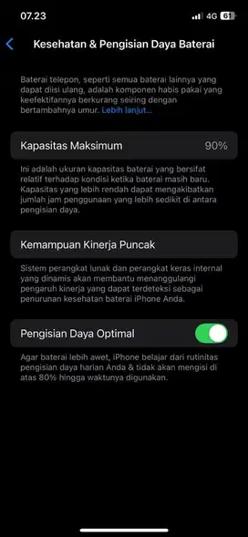 Dijual Iphone 12 128GB Black garansi on Oktober 2025