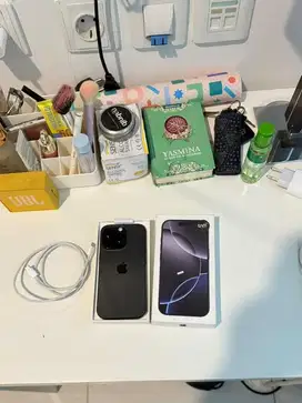 Iphone 16 pro 16pro garansi ibox panjang pembelian juni seperti baru
