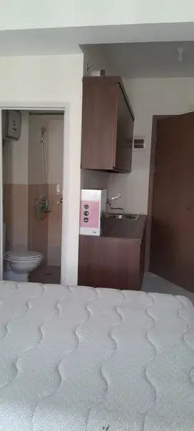 Apartemen type studio semifurnis