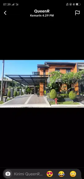 Rumah asri Bu cepat