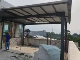 Kanopi atap alderon