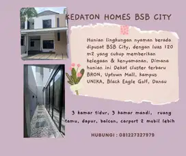 Ready Rmh BSB Dkt BRON Cluster Kedaton 2LT Harga Bawah Pricelist