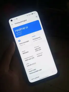 Realme 10 ram 8/128 kelengkapan hp charger