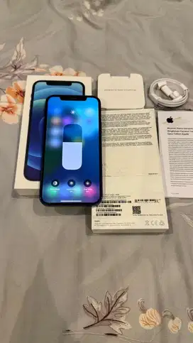 Dijual Iphone 12 Blue 128GB Resmi Ibox Lengkap