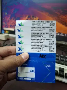 NOMOR CANTIK XL SERI ABC
