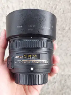 Lensa Nikon 50mm F1.8 AFS Murah
