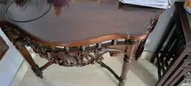 Meja Ukir kayu jati