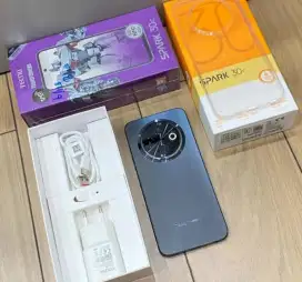 Tecno spark 30c 6+6/128 gb baru 1 minggu