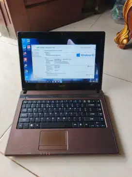 laptop Acer ram 8gb siap pake ktek mnus windows 10 (Bs nego)