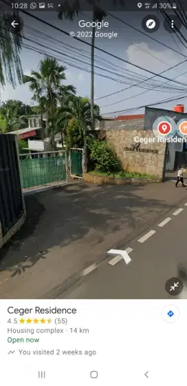 Dijual Tanah Cluster dekat TMII Jakarta Timur