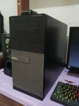 Pc editing dan gaming dell / intel i5,,ram 8gb,,vga nvidia,,cpu only