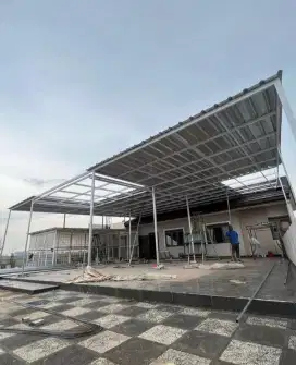 Kanopi minimalis awet dan murah