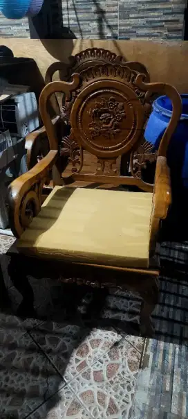Bangku kayu jati