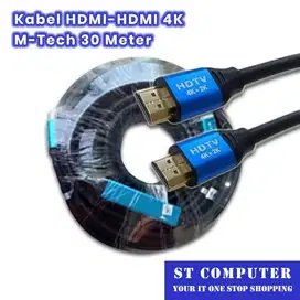 Kabel HDMI-HDMI 4K M-Tech 30 Meter