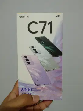 Realme C71, Ram 8/128,Putih
