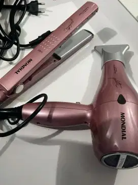 Catok rambut mondial golden rose