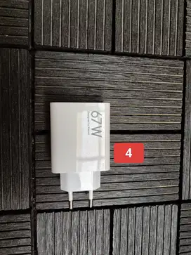 Adapter 67 watt xiaomi original cas charger
