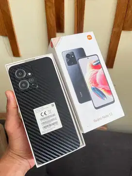 Redmi note 12 8/128 lengkap ori mulus