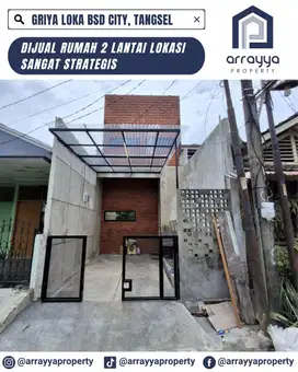 RUMAH 2 LANTAI INDUTRIAL MODERN GRIYA LOKA BSD .GLB110.