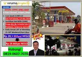 VSS0001 - Jual Cepat, SPBU AKTIF, Turun Harga !!!