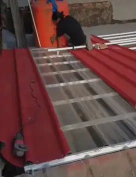 Tukang perbaikan atap bocor dinding dak rembes talang air renovasi DLL
